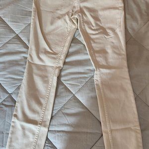 VINCE "Vintage Boy Jean" in White, size 27